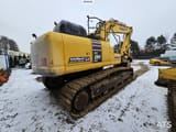 2021 Komatsu PC290LCi crawler excavator rear three-quarter view