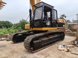 Caterpillar 330CL crawler excavator, rear three-quarter view