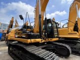 2024 Caterpillar 329D crawler excavator, side profile view