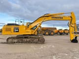 2017 Komatsu PC360LC-10 crawler excavator, side view