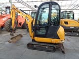 2014 JCB 8018 mini excavator, side view
