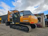 2025 CASE CX220C crawler excavator, rear three-quarter view