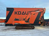 2017 Doosan DX340LC crawler excavator side view