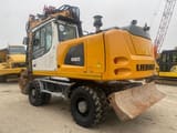 2017 Liebherr A920 Litronic wheel excavator, rear three-quarter view