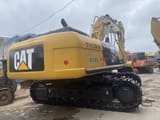 2020 Caterpillar 336D crawler excavator, rear three-quarter view