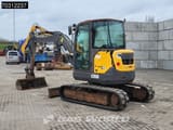 2016 Volvo ECR50D crawler excavator, side view