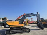 2026 Hyundai HX220L crawler excavator, side view