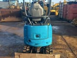 2017 Hitachi ZX17U mini excavator rear view