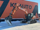 2021 Doosan DX255LC-5 crawler excavator, side view