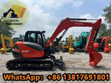 2023 Kubota KX183-3 mini excavator, side profile view