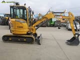 2021 XCMG XE35U mini excavator, side profile view