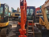 2017 Hitachi ZX55 mini excavator, front view