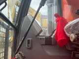 2024 Doosan DX225 crawler excavator interior cab view
