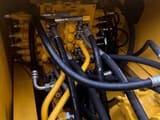2020 Komatsu PC220 crawler excavator hydraulic control valve view