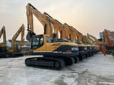 2022 Hyundai R220LC-9S crawler excavator, side view