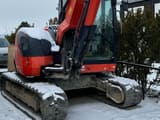 2018 Kubota KX080-4A crawler excavator, front three-quarter view