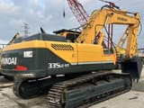 2020 Hyundai R335LC-9T crawler excavator, rear three-quarter view