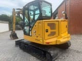 2021 Caterpillar 306CR mini excavator, rear three-quarter view