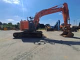 2019 Hitachi ZX225US LC crawler excavator, side view