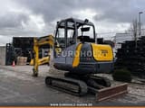 2017 Wacker Neuson 3503 VDS mini excavator, rear three-quarter view