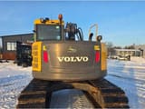 2018 Volvo ECR145CL crawler excavator rear view