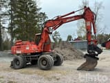1992 Atlas 1304 wheel excavator, side view