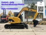 2021 Caterpillar 308D crawler excavator side view