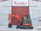 2022 Kubota KX060-5 mini excavator, side view