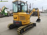2021 XCMG XE35U mini excavator, front three-quarter view