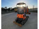 2019 Hitachi ZX19U-6 mini excavator, rear three-quarter view