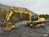 2001 Komatsu PC240LC-6K crawler excavator, side view