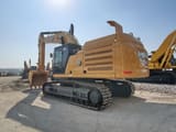 2024 Caterpillar 349GC crawler excavator, rear three-quarter view