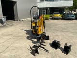 AXPAN 36 mini excavator, front view