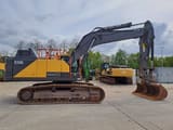 2022 Volvo EC350E L crawler excavator side view