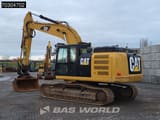 2016 Caterpillar 326FL crawler excavator, side view