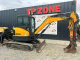 2016 Bobcat E35 mini excavator, side view