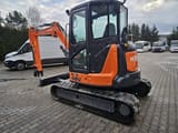 2017 Hitachi ZX48U-5A crawler excavator, rear three-quarter view