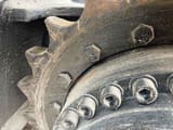 Caterpillar 336D2L crawler excavator drive sprocket detail