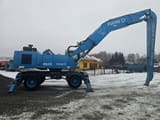 2001 Fuchs MHL 360 material handler, side view