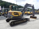2019 Volvo ECR88D crawler excavator, rear three-quarter view