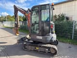 2020 Volvo ECR25D mini excavator, side view