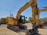 2021 JCB 140X LC crawler excavator, front three-quarter view