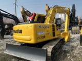 2014 Komatsu PC120-8 crawler excavator, rear three-quarter view