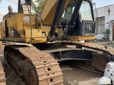 2019 Caterpillar 349DL crawler excavator, side view