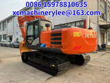 2023 Hitachi ZAXIS 200 crawler excavator, rear three-quarter view