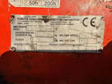 2020 Kubota U10-3 mini excavator identification plate
