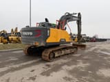 2020 Volvo EC220EL crawler excavator, rear three-quarter view