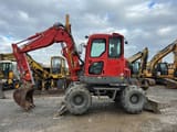 2011 Komatsu PW98MR-8 wheel excavator, side view