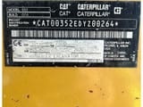 2020 Caterpillar 352-07A crawler excavator identification plate