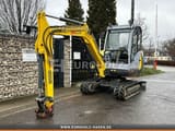 2017 Wacker Neuson 3503 RD VDS mini excavator, front three-quarter view